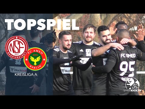 Ex-Profi Kevin Pannewitz' FC Amed brilliert im Topspiel | NSF Gropiusstadt - FC Amed (Kreisliga A)