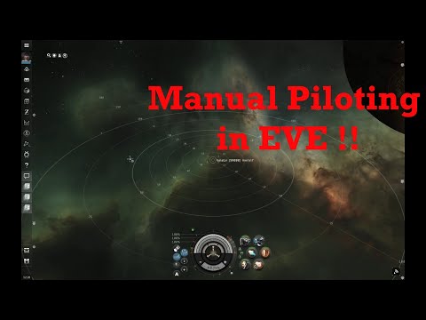 EVE Online - manual piloting, Keep at range video !