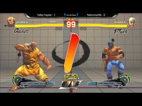 SSF4AE Veloc1raptor vs Nekromantik - WNF 5.7