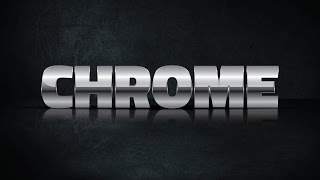 How to create CHROME text effect in Adobe Illustrator CS5 HD1080p