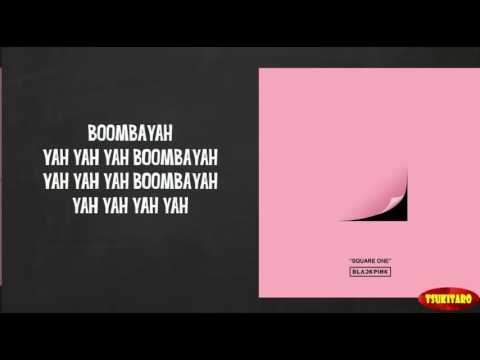 BLACKPINK - BOOMBAYAH Lyrics (easy lyrics)