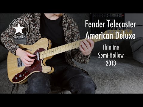 Fender Telecaster Thinline American Deluxe 2013 - Natural image 25