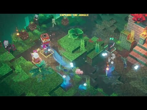 Attack On The Slimes | Minecraft Dungeons #10