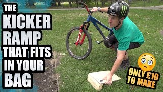 THE MTB KICKER RAMP THAT FITS IN YOUR BAG!