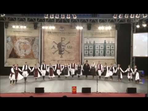 KUD Sloga Vicenza, Italija 18 evropska smotra, Nis 2013. Igre i pesme iz Valjevske Kolubare