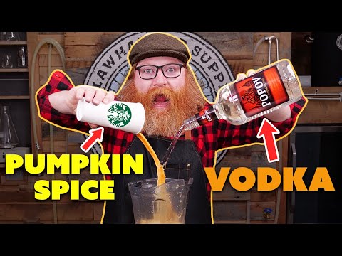 How to Make Pumpkin Spice Vodka | Fall Flavored...