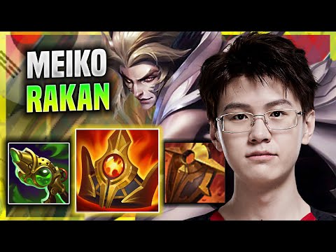 LEARN HOW TO PLAY RAKAN SUPPORT LIKE A PRO! - EDG Meiko Plays Rakan SUPPORT vs Thresh!