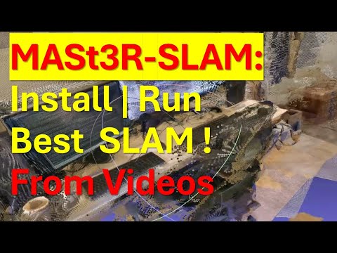 MASt3R-SLAM: Best SLAM 3D Reconstruction from Camera Videos | Install and Run Locally on Windows