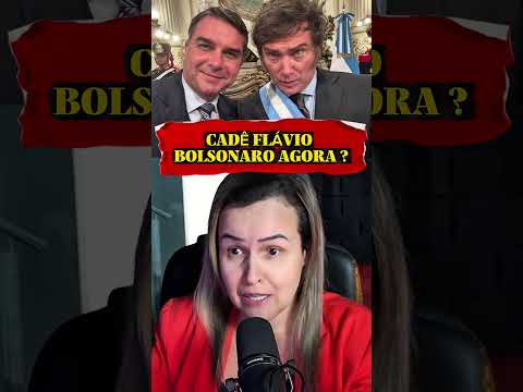 Crise na Argentina e Flávio Bolsonaro não fala nada…