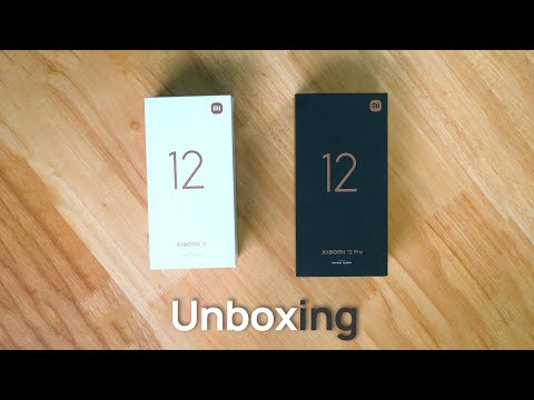 Xiaomi 12 & 12 Pro Unboxing