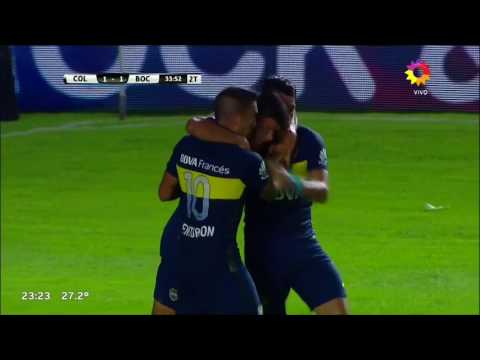 Gol de Bou (1-2) / Colón 1-2 Boca Juniors - Torneo de Verano 2017