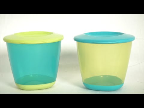 حافظة سناك المتنقلة من تومي تيبي, اللون الزهري video