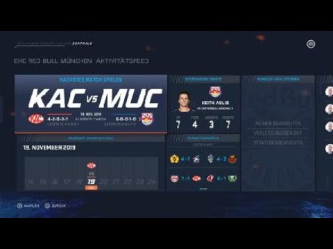 NHL™ 20 CHL 7 RED BULL MÜNCHEN vs EC-KAC