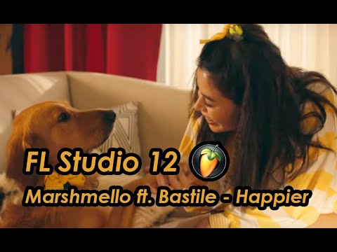 Marshmello ft. Bastille - Happier (FL Studio 12)