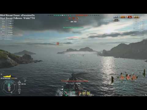 World of Warships 0.5.14.0 - Prinz Eugen Insane Damage vs Minotaur