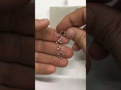 Orecchini pendenti diamanti 1004457