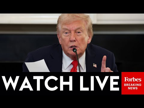 Video | WATCH LIVE: President Trump Holds Roundtable Event At The White House
