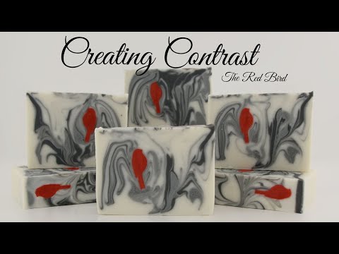 Creating Contrast: A Cold Process Soap w/ Soap Dough Embed