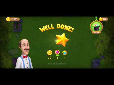 Gardenscapes Level 4171 (Normal Level) NO BOOSTER