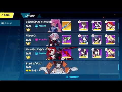 [HI3 QS Red Lotus] [+Ice] Benares UA PX VK 819 pts (171Eh)