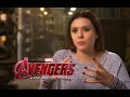 Elizabeth Olsen Interview - Avengers: Age of Ultron.