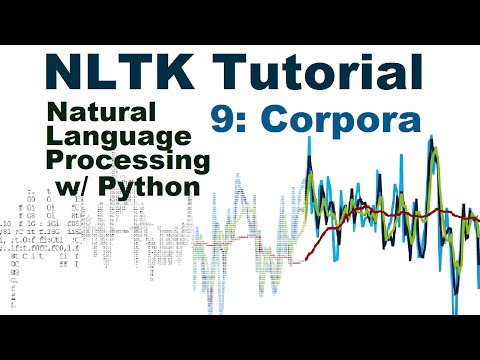 NLTK Corpora Natural Language Processing With Python and NLTK p 9