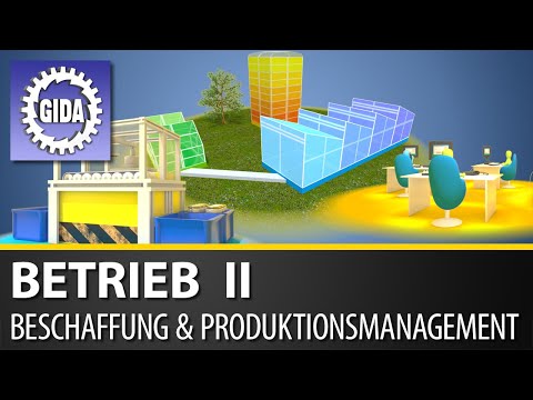 Trailer - Betrieb II - Beschaffung und Produktionsmanagement - Wirtschaft - Schulfilm