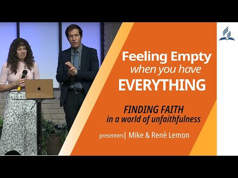 (Presentation 2) "Feeling Empty When You Have Everything" | 25-Apr-2024