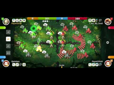 INSANE 4P RANKED MULTIPLAYER - Mushroom Wars