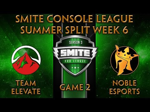 SCL Summer Split Week 6 - eLevate vs. Noble Esports (Game 2)