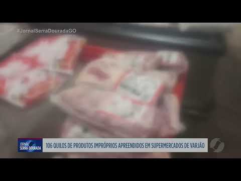 106 kg de produtos impróprios são apreendidos em Varjão