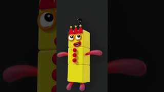 Matemática Colorida – Parte Final 🎉 | Pintura com Blocos | Numberblocks em Português Brasil #shorts