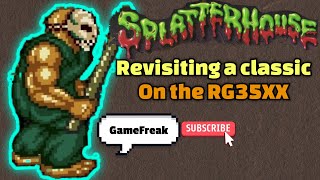 Anbernic RG35XX: Revisiting SplatterHouse. A game for the whole family to enjoy #videogames