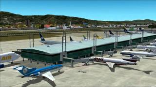 preview picture of video 'LatinVFR La Aurora Intl. MGGT Guatemala FS2004'