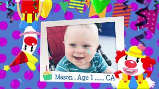 BabyFirst BDay - February BDay - 16 - Emily, Josiah, Juliette, Marcel, Santino, Mason,