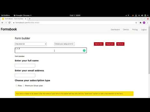 FormsBook - Form Builder