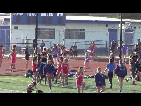 FSB 300m Hurdles vs Huntington Beach 3-23-17 - Los Alamitos Boys