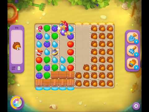 Gardenscapes Level 94 Completed