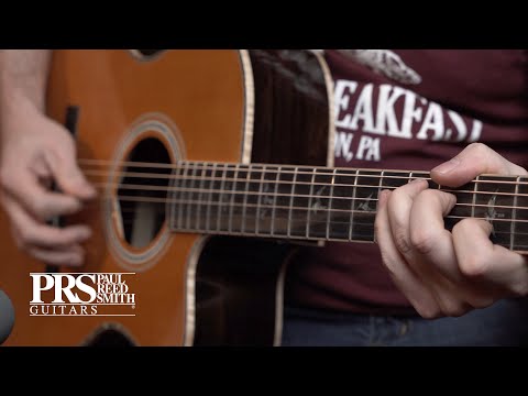 PRS SE A40ETS Angelus Tobacco Sunburst