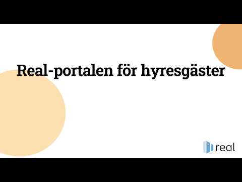 Real Fastighetssystem - video