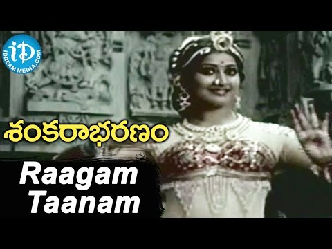 Sankarabharanam Movie - Raagam Taanam Pallavi Song || J V Somayajulu, Manju Bhargavi || KV Mahadevan