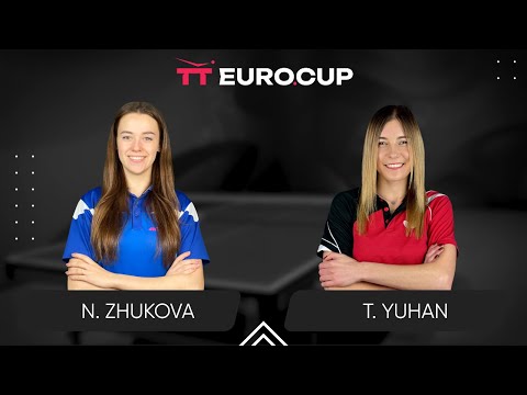 16:45 Nadiia Zhukova - Tetiana Yuhan 15.10.2025 TT Euro.Cup Women Ukraine Star. TABLE 4