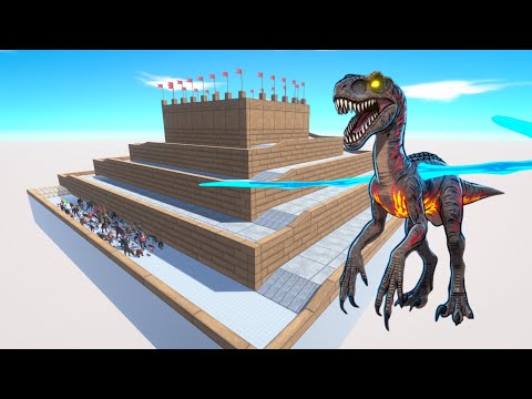 💀🦖 ALIEN INDORAPTOR MASSACRE 😱🔥 Last Survivor Challenge | Animal Revolt Battle Simulator