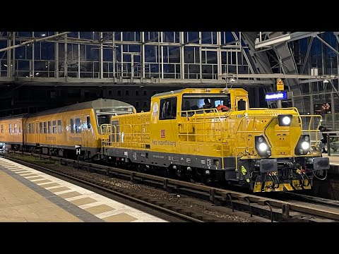 DB Netz 1004 501 + 503 mit Messzug im Bahnhof B-Alexanderplatz (28.04.2023)