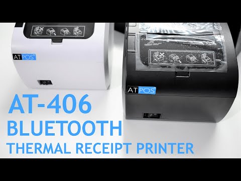 Atpos AT-406 80mm 3 Inch Bluetooth Thermal Receipt Printer