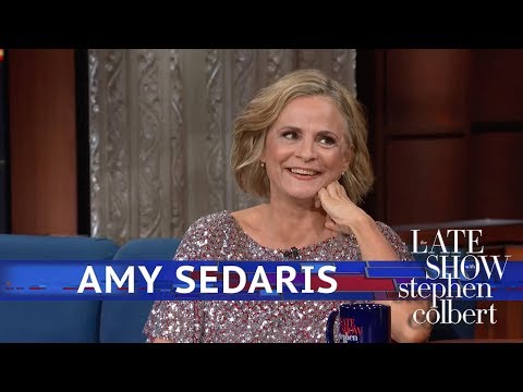 Stephen Colbert Interviews His Old Friend Amy Sedaris