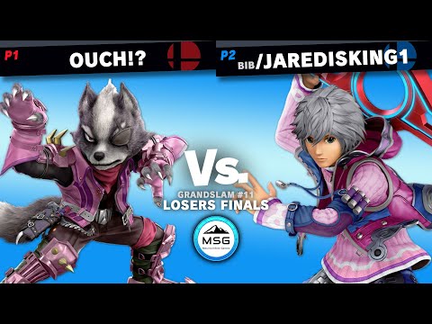 GrandSlam #11 / Ouch!? (Wolf) Vs. BiB | jaredisking1 (Shulk) (Losers Finals)