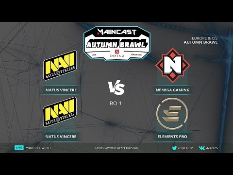 🤠 [RU] Natus Vincere vs EPG | Navi vs Nemiga Gaming | Bo1 | Autumn Brawl
