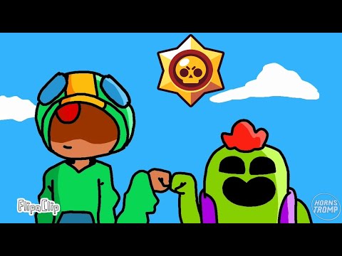 LEON X CROW X SPIKE TEAM UP - BRAWL STARS ANIMATION