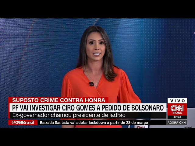 PF abre inquérito contra Ciro Gomes a pedido de Bolsonaro